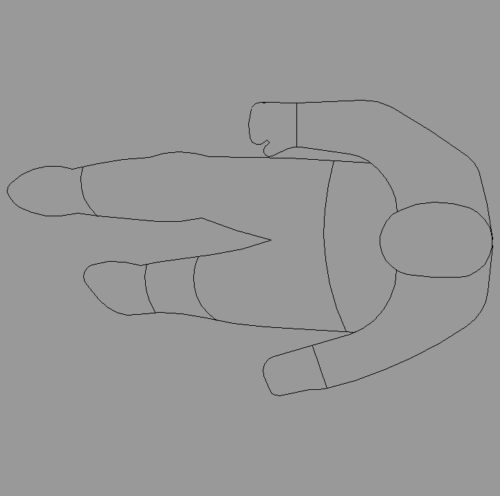 Bloque Autocad Vista de Persona 34 en Planta